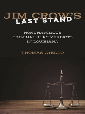 cover image of Jim Crow's Last Stand